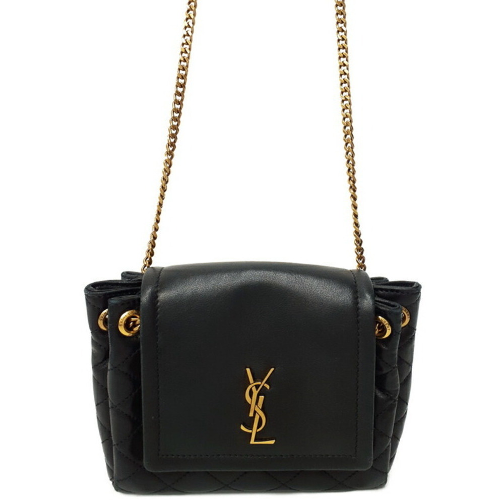 SAINT LAURENT Paris Saint Paris Monogram Noline Chain Shoulder Bag